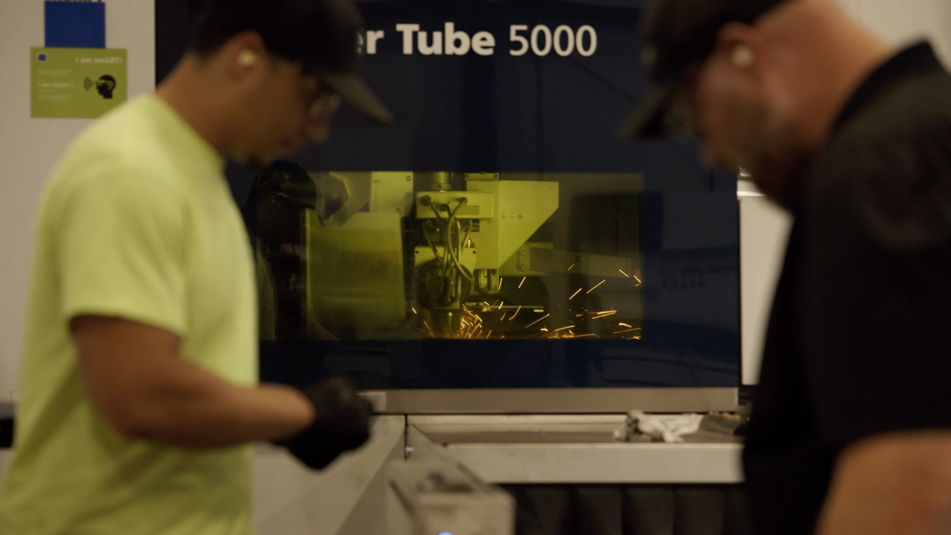 Nitro project manager overseeing project